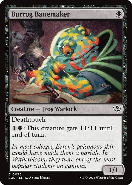 Burrog Banemaker 75 (Secrets of Strixhaven)  - Foil