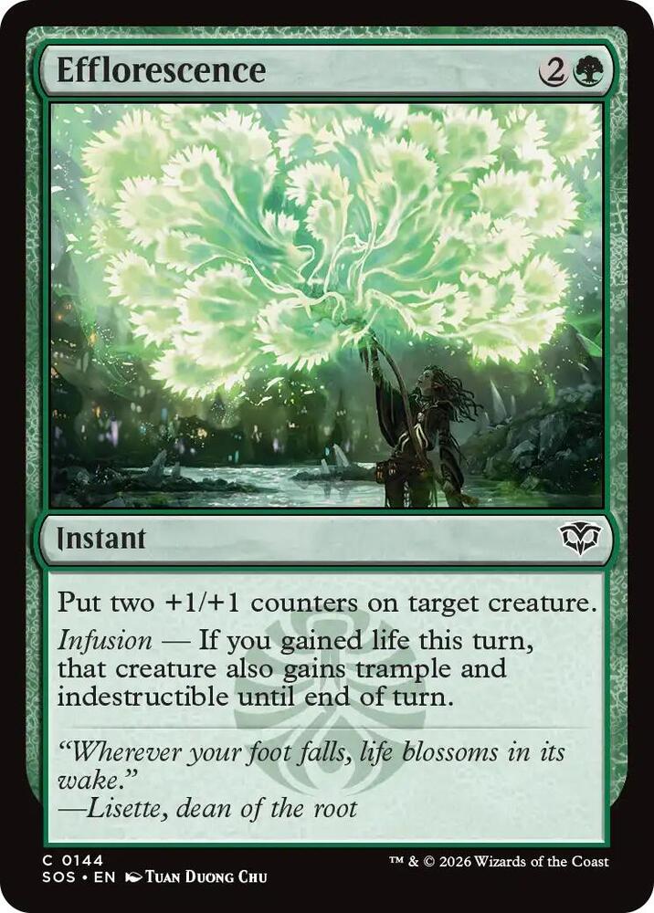 Efflorescence 144 (Secrets of Strixhaven) 
