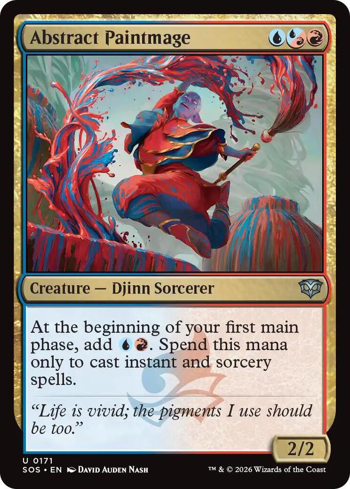 Abstract Paintmage 171 (Secrets of Strixhaven) 