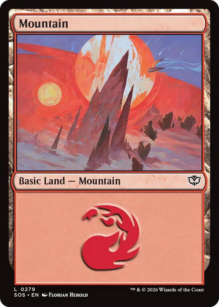 Mountain 279 (Secrets of Strixhaven) 