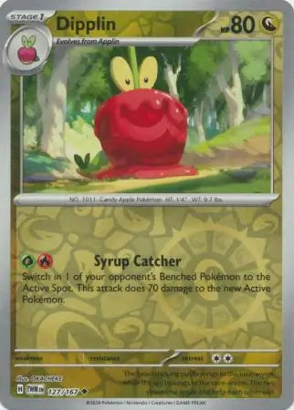 Dipplin 127/167 (SV06: Twilight Masquerade)  - Reverse Holofoil