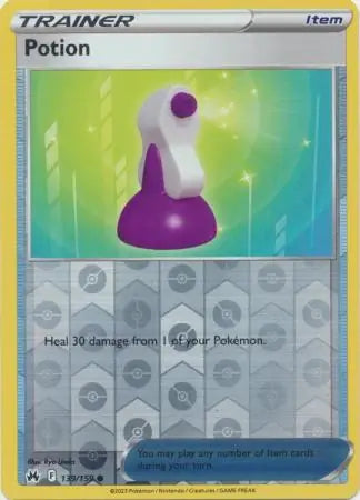 Potion 139/159 (SWSH: Crown Zenith)  - Reverse Holofoil