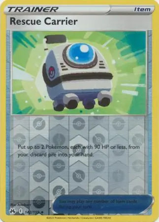 Rescue Carrier 142/159 (Crown Zenith)  - Reverse Holofoil