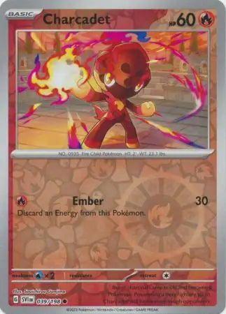 Charcadet 039/198 (SV01: Scarlet & Violet Base Set)  - Reverse Holofoil