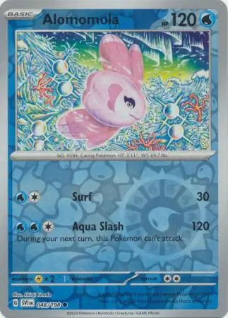 Alomomola 048/198 (SV01: Scarlet & Violet Base Set)  - Reverse Holofoil