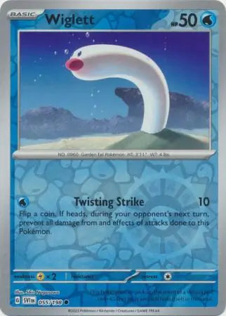 Wiglett 055/198 (SV01: Scarlet & Violet Base Set)  - Reverse Holofoil