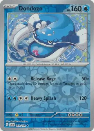 Dondozo 061/198 (SV01: Scarlet & Violet Base Set)  - Reverse Holofoil