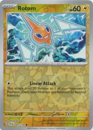 Rotom 069/198 (SV01: Scarlet & Violet Base Set)  - Reverse Holofoil