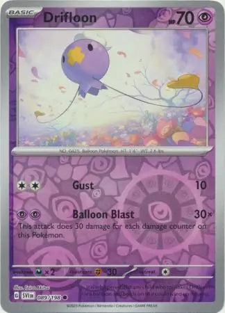 Drifloon 089/198 (SV01: Scarlet & Violet Base Set)  - Reverse Holofoil