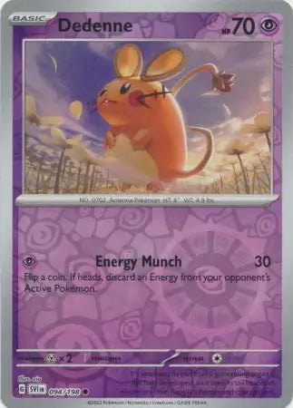 Dedenne 094/198 (SV01: Scarlet & Violet Base Set)  - Reverse Holofoil