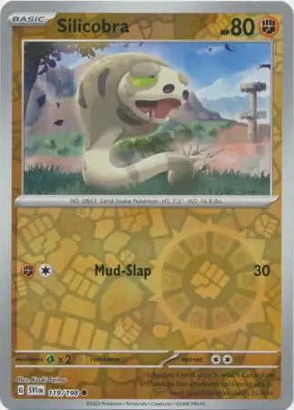 Silicobra 119/198 (SV01: Scarlet & Violet Base Set)  - Reverse Holofoil