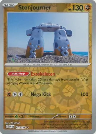 Stonjourner 121/198 (SV01: Scarlet & Violet Base Set)  - Reverse Holofoil