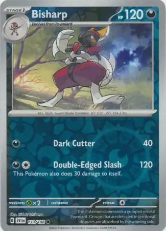 Bisharp 133/198 (SV01: Scarlet & Violet Base Set)  - Reverse Holofoil