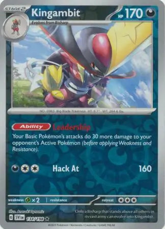Kingambit 134/198 (SV01: Scarlet & Violet Base Set)  - Reverse Holofoil