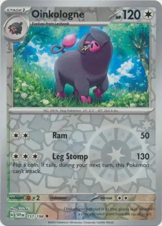 Oinkologne 157/198 (SV01: Scarlet & Violet Base Set)  - Reverse Holofoil