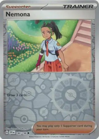 Nemona 180/198 (SV01: Scarlet & Violet Base Set)  - Reverse Holofoil