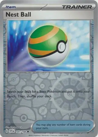 Nest Ball 181/198 (SV01: Scarlet & Violet Base Set)  - Reverse Holofoil