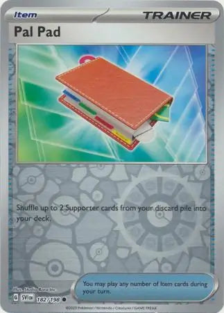 Pal Pad 182/198 (SV01: Scarlet & Violet Base Set)  - Reverse Holofoil