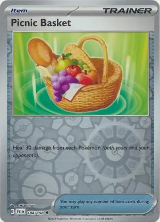 Picnic Basket 184/198 (SV01: Scarlet & Violet Base Set)  - Reverse Holofoil