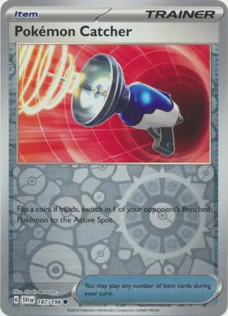 Pokemon Catcher 187/198 (SV01: Scarlet & Violet Base Set)  - Reverse Holofoil