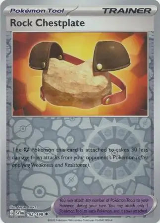 Rock Chestplate 192/198 (SV01: Scarlet & Violet Base Set)  - Reverse Holofoil
