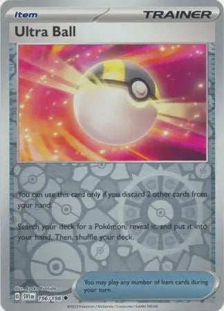 Ultra Ball 196/198 (SV01: Scarlet & Violet Base Set)  - Reverse Holofoil