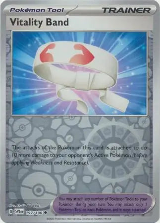 Vitality Band 197/198 (SV01: Scarlet & Violet Base Set)  - Reverse Holofoil
