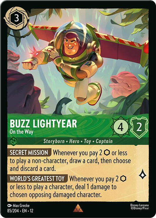 Buzz Lightyear On the Way 85/204 (Wilds Unknown)  - Cold Foil