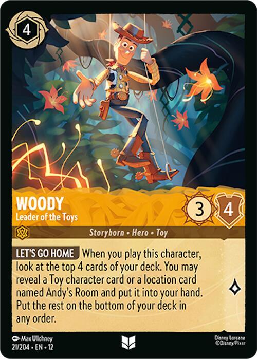 Woody Leader of the Toys 21/204 (Wilds Unknown) 