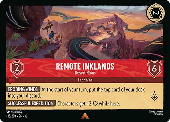 Remote Inklands Desert Ruins 135/204 (Wilds Unknown) 
