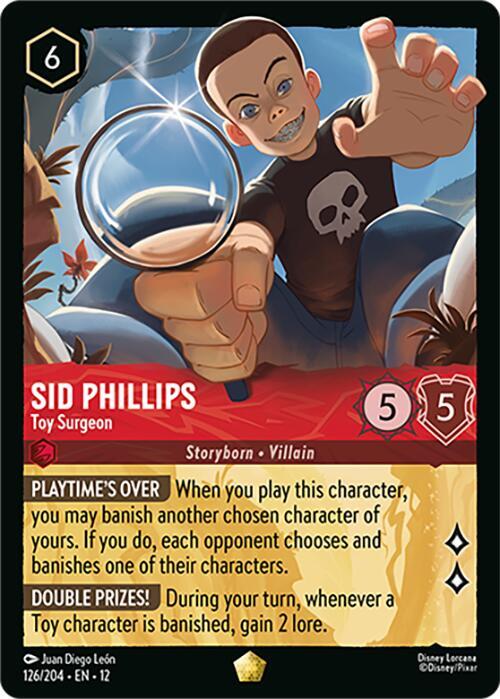 Sid Phillips, Toy Surgeon 126/204 (Wilds Unknown)  - Cold Foil