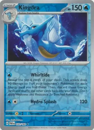 Kingdra 032/182 (SV04: Paradox Rift)  - Reverse Holofoil