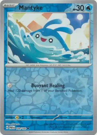 Mantyke 039/182 (SV04: Paradox Rift)  - Reverse Holofoil