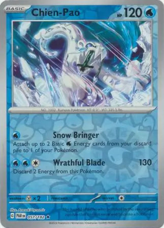 Chien-Pao 057/182 (SV04: Paradox Rift)  - Reverse Holofoil
