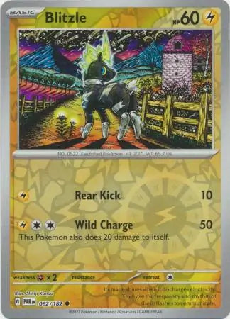 Blitzle 062/182 (SV04: Paradox Rift)  - Reverse Holofoil