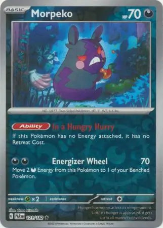 Morpeko 121/182 (SV04: Paradox Rift)  - Reverse Holofoil