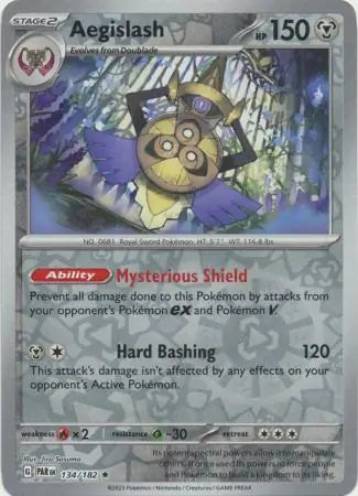 Aegislash 134/182 (SV04: Paradox Rift)  - Reverse Holofoil