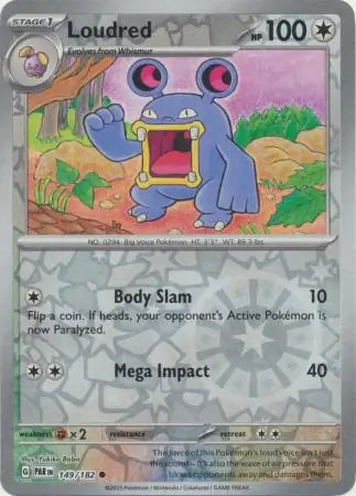 Loudred 149/182 (SV04: Paradox Rift)  - Reverse Holofoil