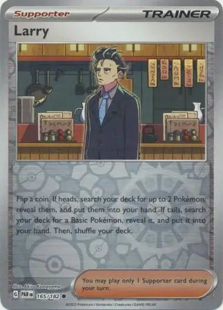 Larry 165/182 (SV04: Paradox Rift)  - Reverse Holofoil