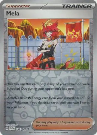 Mela 167/182 (SV04: Paradox Rift)  - Reverse Holofoil