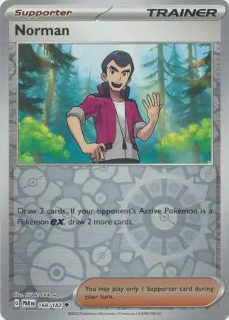 Norman 168/182 (SV04: Paradox Rift)  - Reverse Holofoil