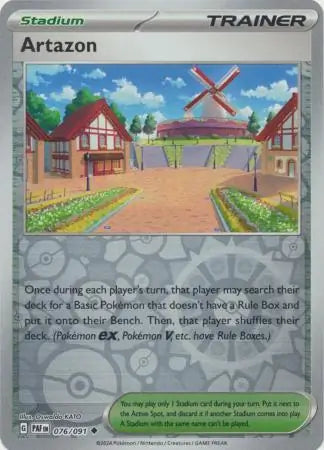 Artazon 076/091 (SV: Paldean Fates)  - Reverse Holofoil
