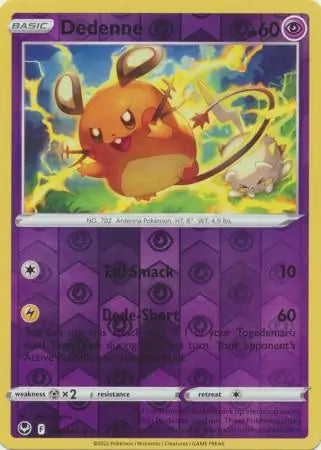 Dedenne 085/195 (SWSH12: Silver Tempest)  - Reverse Holofoil