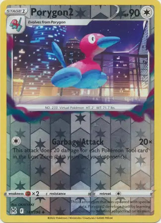 Porygon2 141/196 (SWSH11: Lost Origin)  - Reverse Holofoil