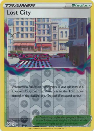 Lost City 161/196 (SWSH11: Lost Origin)  - Reverse Holofoil