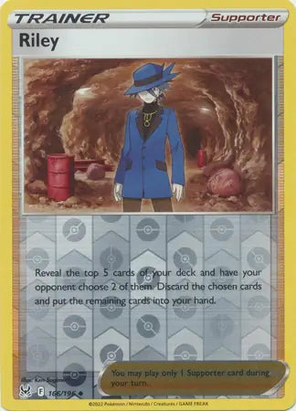 Riley 166/196 (SWSH11: Lost Origin)  - Reverse Holofoil