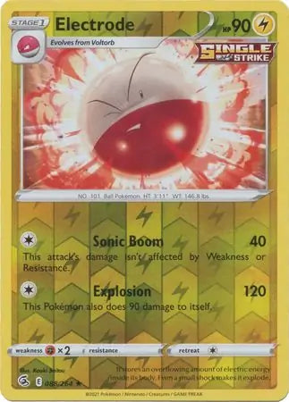 Electrode 088/264 (SWSH08: Fusion Strike)  - Reverse Holofoil