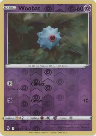 Woobat 068/203 (SWSH07: Evolving Skies)  - Reverse Holofoil
