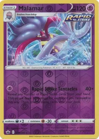 Malamar 070/198 (SWSH06: Chilling Reign)  - Reverse Holofoil