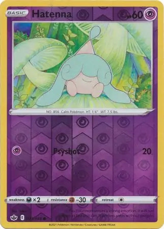 Hatenna 071/198 (SWSH06: Chilling Reign)  - Reverse Holofoil